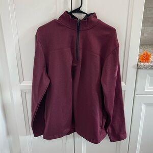 Grand Slam maroon zip up sweatshirt